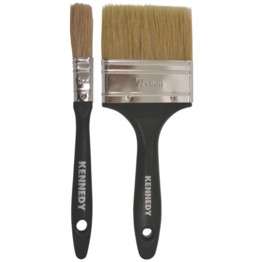 Flat Laminating Brushes, Natural Bristle