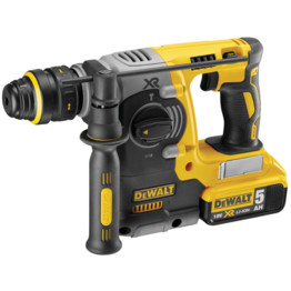 DCH273P2-GB 18V XR Li-ion 3 Mode SDS Hammer Drill, 2x5.0Ah & Kitbox