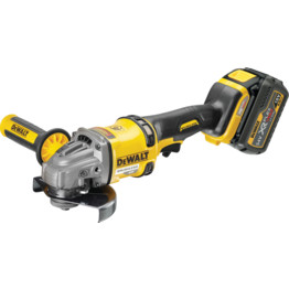 DCG414T2-GB 54V XR FLEXVOLT 125mm Cordless Angle Grinder, 2x 6.0ah Battery Packs and Charger in kitbox