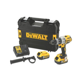 DCD996P2-GB 18V B/LESS HAMMER DRILL 3 SPD 2x5.0AH