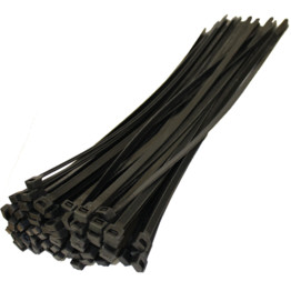 Cable Ties, Black (Pk-100)