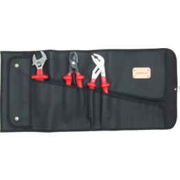 PVC/Rayon 12 Assorted Pocket 2-Pouch Tool Roll