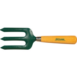 Hand Fork Wooden Handled, Carbon Steel