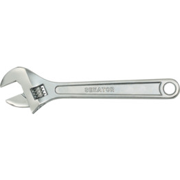 Senator. Adjustable Spanner, Chrome Vanadium Steel, 24in./612mm Length, 60mm Jaw Capacity