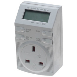 Timer, Plug-in, Digital
