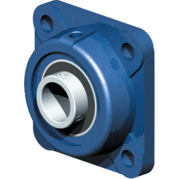 Flanged Housing Unit - Four Hole - Metric
