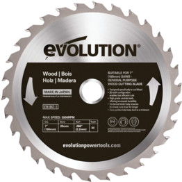RAGE® Tungsten Carbide Tipped Blades - Wood