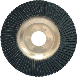 Conical Flap Discs, Zirconium Oxide - Aluminium Backed