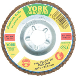 Flap Discs - Conical - Aluminium Oxide - Aluminium backed