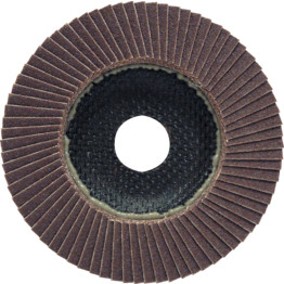 Conical Flap Discs, Aluminium Oxide - Fibre Backed