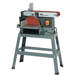 01943 - Combination Belt/disc Sander with 10in Disc x 6in Linishing Belt - 230V