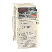 Yaskawa J1000 IP20 0.2kW/0.4kW 230V 1ph to 3ph AC Inverter, DBr, Unfiltered CIMR-JCBA0002BAA  (JZAB-0P2-BAA)