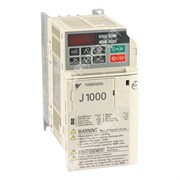 Yaskawa J1000 IP20 0.4kW/0.75kW 230V 1ph to 3ph AC Inverter, DBr, Unfiltered CIMR-JCBA0003BAA  (JZAB-0P4-BAA)