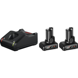 12v Coolpack Starter Set GAL 12V-40 Charger + 2x 6.0Ah Li-on Batteries