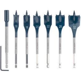 2608587009 Selfcut Speed Spade Bit Set - 7 Pieces