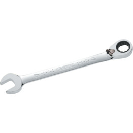 Metric Combination Ratchet Spanner, Fixed Head, 10mm