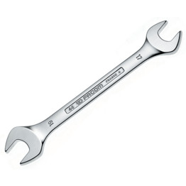 Metric Open Ended Spanners, Double End, Chrome Vanadium Steel