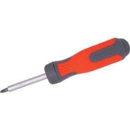 1/4" HEX BIT RATCHET DRIVER SET C/W 10 BITS