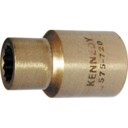 12mm SPARK RESISTANT SOCKET 1/2" SQ. DR Al-Br
