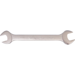 Imperial Open Ended Spanner, Double End, Chrome Vanadium Steel, 1in. x 1 1/8in.