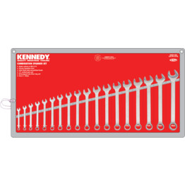 Metric Combination Spanner Set, 6 - 24mm, Set of 18