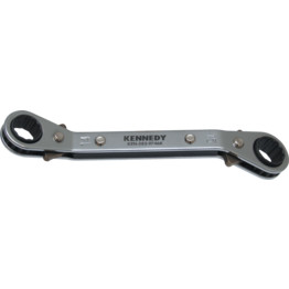 Imperial Double End Ring Ratchet Spanners, Chrome Vanadium Steel, Reversible