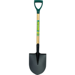 C/S ROUND SHOVEL HARDWOOD SHAFT
