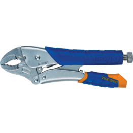 Fast Release - Curved Jaw Locking Pliers with Wire Cutter