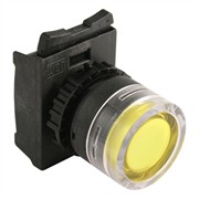 WEG CSW-BFI3 - Pushbutton, Illuminated, Flush, Yellow, for 22mm hole CSW-BFI3