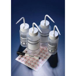 Azlon Wide Neck Vented Wash Bottles - Custom/DIY