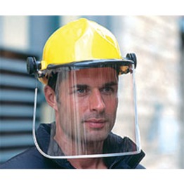 Cliptite Visor Carrier & Polycarbonate Visor