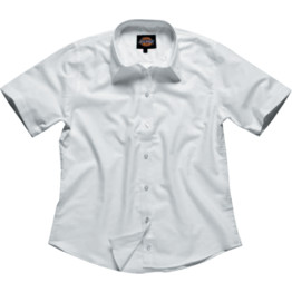 SH64350 Ladies Short Sleeve Oxford Shirts