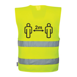 2M Social Distancing Hi-Vis Vests