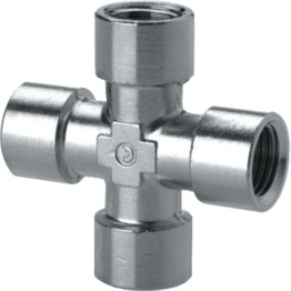 BSP Adaptor Female Equal Cross Couplings - Series 2033