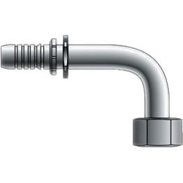 BSP - Global Spiral - Two Piece - 90° Swept Elbow Couplings