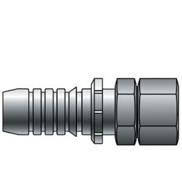 Global Spiral - Two Piece - 37° Cone - Hydraulic Couplings
