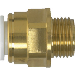 22mmx3/4" BSPT M BRASS STRAIGHT ADAPTOR