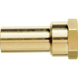 Push-fit System for Compressed Air - Female Brass Stem Adaptor