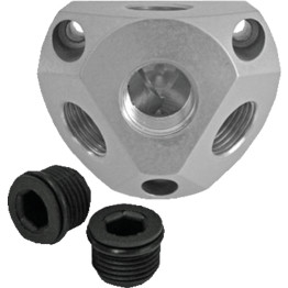 Push-fit System for Compressed Air - Aluminium Wall Box