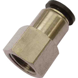 Push-Fit Pneumatic Fittings - Connector to Female Parallel