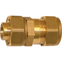Copper Compression Fittings - Straight Tap Connectors