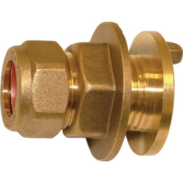 Copper Compression Fittings - Mercia Flanged Tank Connectors