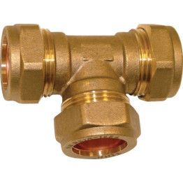 Copper Compression Fittings - Equal Tees