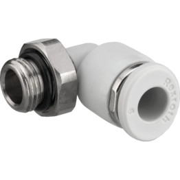 Male Long Elbow Connectors - QR1-RVL Series