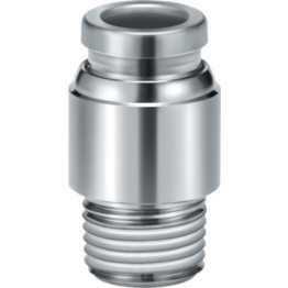 Hexagon Socket Male Connector - Stainless Steel