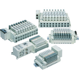 SV Series - Type 16 Cassette Base Manifold - Connector Type