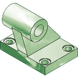 Mounting Accessories - E5 Angled Single Rear Clevis for C95 Cylinder