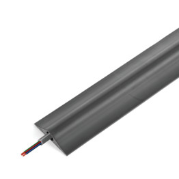 Cable Protector, H Black, 27x60mm Hole, 1.5m Long