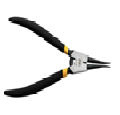 Bent Interior Circlip Plier 7'', 240mm