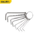 Hex Key Set 8 pcs, 1.5-6mm